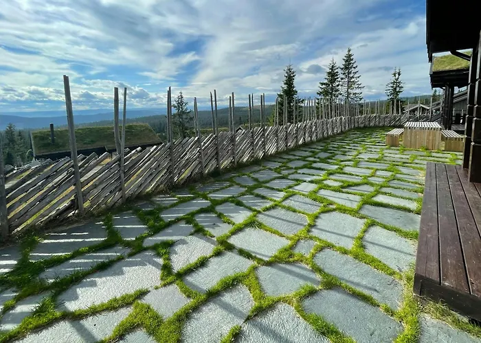 Mountain With Panoramic Views In Sjusjoen